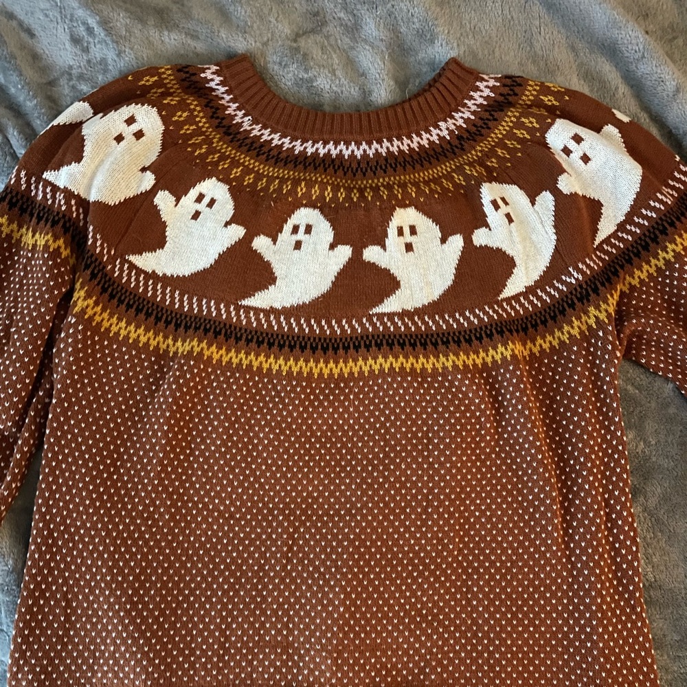 ModCloth ghost sweater in 1x
